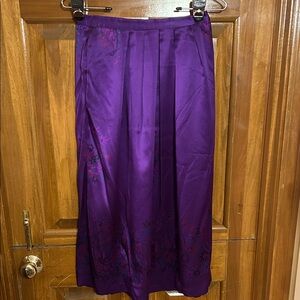 Elegant Purple Skirt
